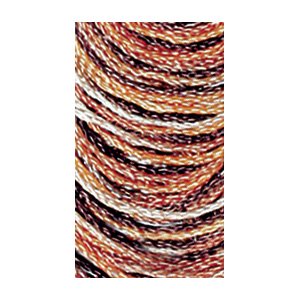 Decora;人造絲繡線5m;緞染-卡布奇諾