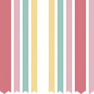 印花布-"艾瑪"-餐巾條紋-多色