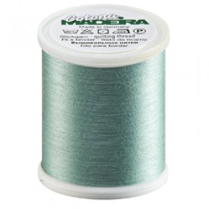 Cotona 50-機縫純棉壓線-1000m(深粉綠)