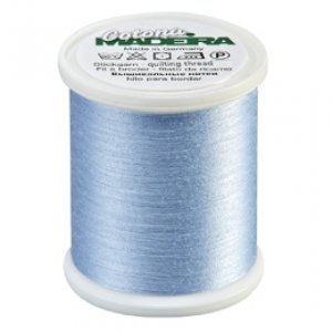 Cotona 50-機縫純棉壓線-1000m(白雲藍)