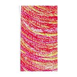 Decora;人造絲繡線5m;緞染-珊瑚紅
