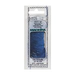 Silk;天然絲繡線5m;藍色