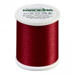 Cotona 50-機縫純棉壓線-1000m(紅豆紅)