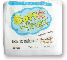 美國Warm鋪棉Soft&Bright-原廠包裝採完整袋裝方便展示與收納.