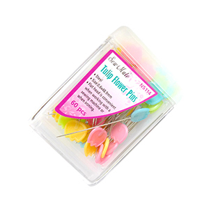 Sew Mate 鬱金香待針 NS114 Tulip Flower Pins | 加米修有限公司提供您專業的拼布洋裁手藝工具製造批發