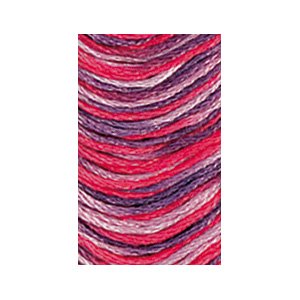 Mouline;純棉繡線10m;緞染-牽牛花紫