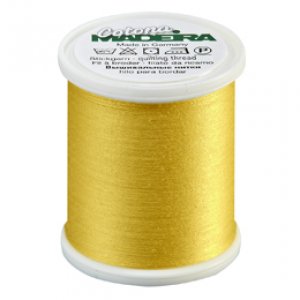 Cotona 50-機縫純棉壓線-1000m(黃色)