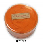 紐西蘭針氈羊毛-亮橙色(30g裝)