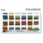 Polyneon 40-星光繡線組-緞染色18入(200m)